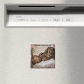 Langharige Dachshund Magneet (Insitu (Vaatwasser))