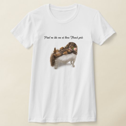 Langharige Dachshund T-shirt (Laagn)