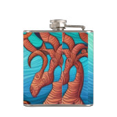 langharige Martini zeemeermin Thunder_Cove Heupfles (Achterkant)