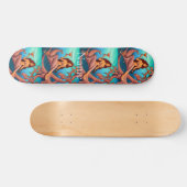 langharige Martini zeemeermin Thunder_Cove Persoonlijk Skateboard (Horizontaal)