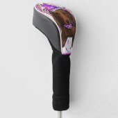 LANGHARIGE RODE DOXIE          GOLFHEADCOVER (Schuin)