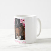 Langharige Rode Doxie Koffiemok (Voorkant rechts)