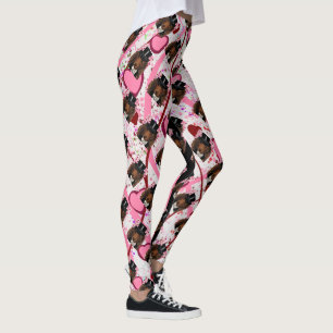 LANGHARIGE RODE DOXIE LEGGINGS