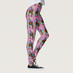LANGHARIGE RODE DOXIE LEGGINGS