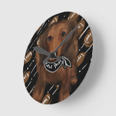 LANGHARIGE RODE DOXIE RONDE KLOK (Hoek)