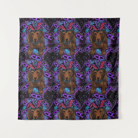 LANGHARIGE RODE DOXIE        WANDKLEED (Voorkant)