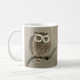 langharige uilenprint koffiemok