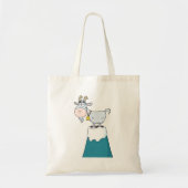 Langhoorn Berggeit Tote Bag (Voorkant)