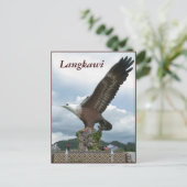 Langkawi Eagle Briefkaart (Staand voorkant)