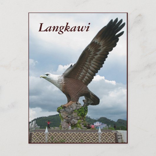 Langkawi Eagle Briefkaart (Voorkant)