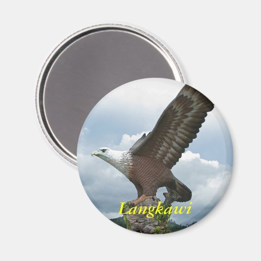 Langkawi Eagle Magneet (Voorkant / Achterkant)