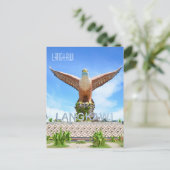 Langkawi Eagle Sculpture Maleisië Travel Kaart (Staand voorkant)