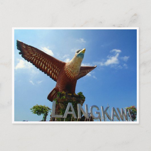 langkawi eagle square briefkaart (Voorkant)