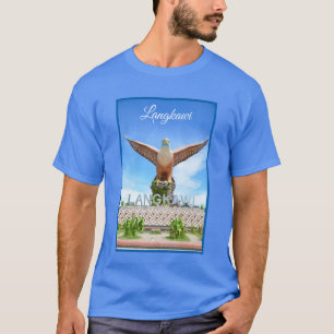 Langkawi Eagle Statue Maleisië Vakantie Souvenir T-shirt