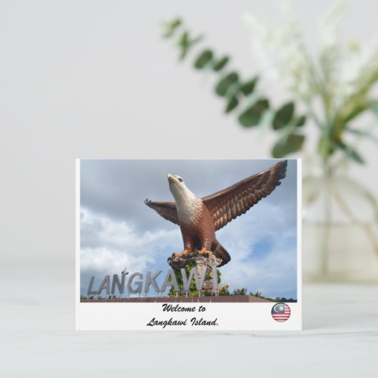 langkawi eiland briefkaart (Staand voorkant)