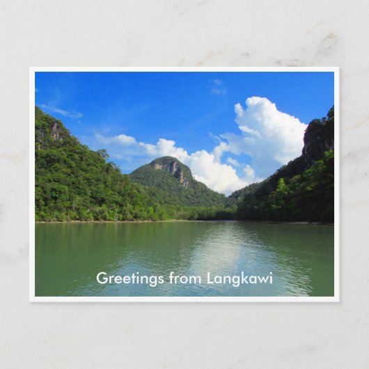 langkawi greetings briefkaart (Voorkant)