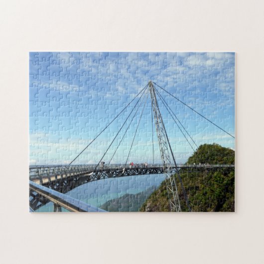 Langkawi Hangbrug Maleisië. Legpuzzel (Horizontaal)