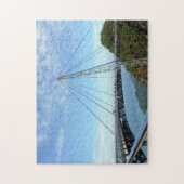 Langkawi Hangbrug Maleisië. Legpuzzel (Verticaal)