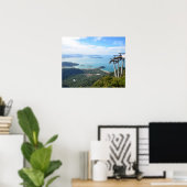 Langkawi Kabelbaan Bergzicht Reis Souvenir Poster (Thuiskantoor)