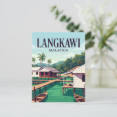 Langkawi Maleisië Briefkaart (Staand voorkant)