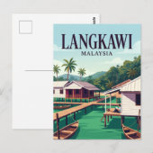 Langkawi Maleisië Briefkaart (Voorkant / Achterkant)