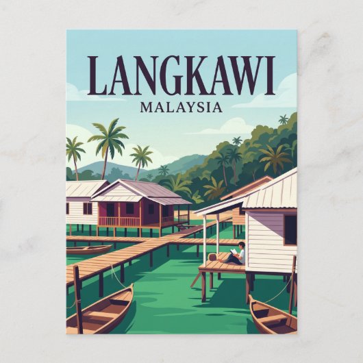 Langkawi Maleisië Briefkaart (Voorkant)