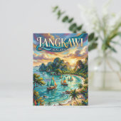 Langkawi Maleisië Briefkaart (Staand voorkant)