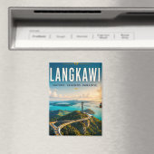 🌿 Langkawi Maleisië Eiland Avontuur 🌉 Magneet (Insitu (Vaatwasser))