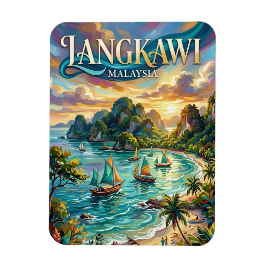 Langkawi Maleisië Magneet (Verticaal)