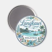 Langkawi Maleisië Magneet (Voorkant / Achterkant)