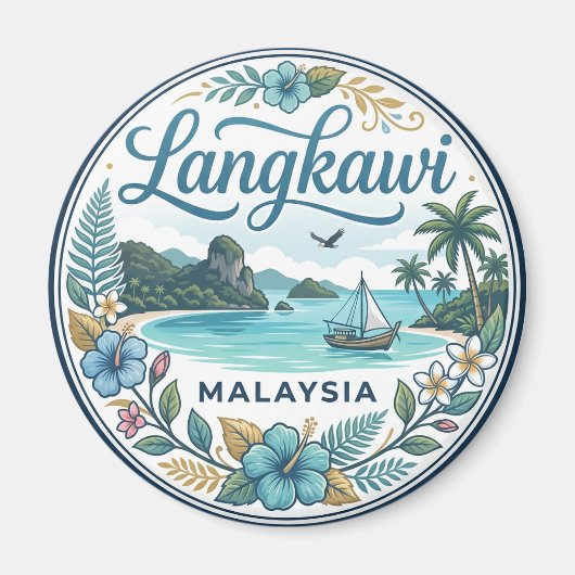 Langkawi Maleisië Magneet (Voorkant)
