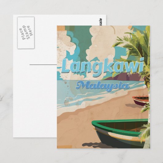 Langkawi Maleisië  vakantie-Poster Briefkaart (Voorkant / Achterkant)
