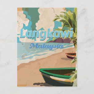 Langkawi Maleisië  vakantie-Poster Briefkaart