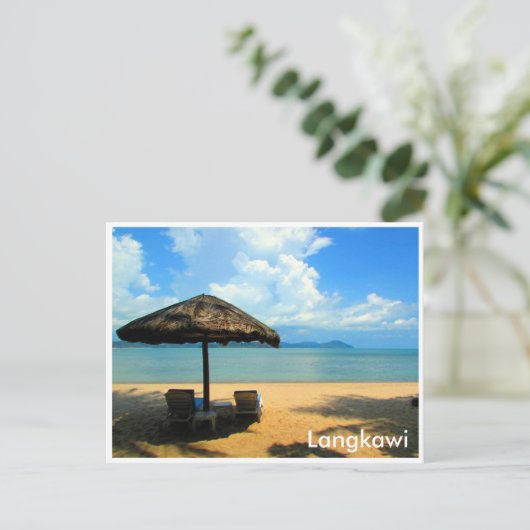 langkawi relaxatie briefkaart (Staand voorkant)
