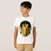 Langkorrelige kustvis t-shirt (Voorkant volledig)