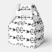 Langlauf lopende symbolen bedankdoosjes (Achterkant)