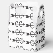 Langlauf lopende symbolen bedankdoosjes (Geopend)