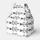 Langlauf lopende symbolen bedankdoosjes (Voorkant Zijde)