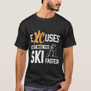Langlaufen XC verontschuldigt zich voor Nordic Ski T-shirt