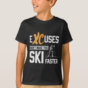 Langlaufen XC verontschuldigt zich voor Nordic Ski T-shirt