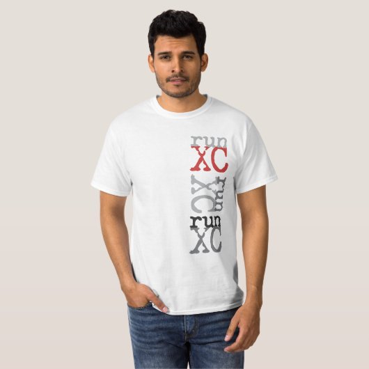 Langlaufloipe XC T-shirt (Voorkant volledig)