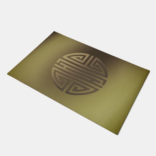 Langlevendigheid | Geweldige Chinees karakter Deurmat (Schuin)