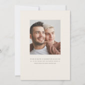 Langley bruiloft uitnodiging twee bruidegoms