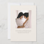 Langley bruiloft uitnodiging twee bruiden (Achterkant)