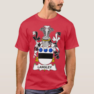 Langley Coat of Arms Family Crest T-shirt
