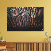 Langley Downtown #1 Canvas Afdruk (Insitu (Woonkamer))