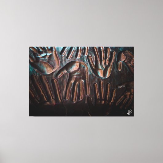 Langley Downtown #1 Canvas Afdruk (Voorkant)