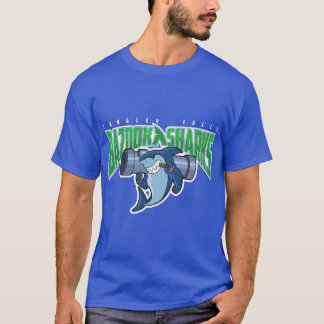 Langley Falls Bazooka Sharks meisje T-shirt