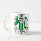 Langley Family Crest Koffiemok (Links)