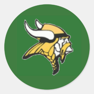 Langley High Saxon Ronde Sticker